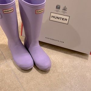Hunter Original Kids Wellington Boots - Lavender Mist
